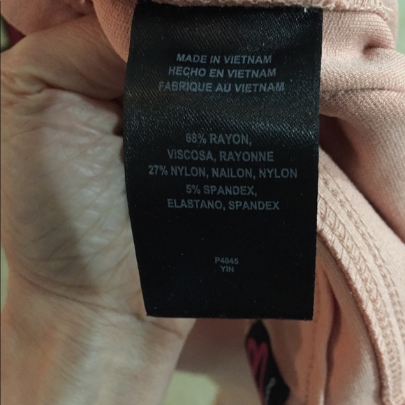 2B Bebe Pinky Peach Jeggings - Picture 5 of 5